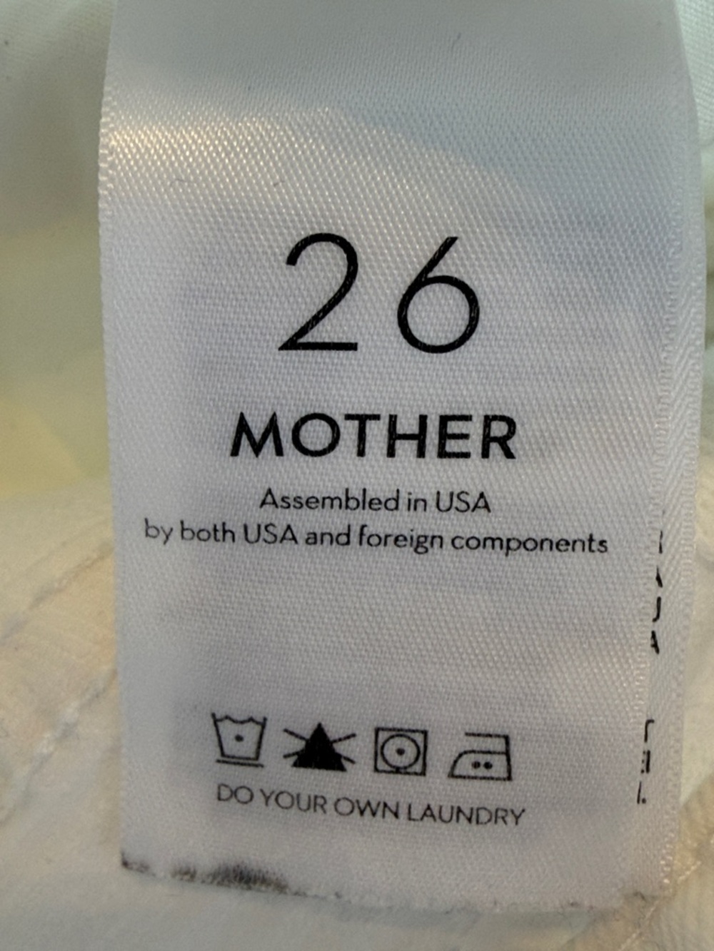 MOTHER SUPERIOR The Ditcher Crop in Totally Innocent Size 26 - Picture 9 of 16